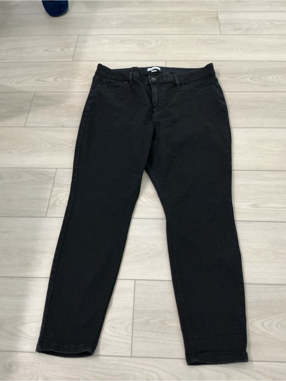 Ava & Viv Black Straight-Leg Women’s Jeans